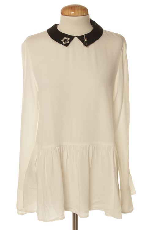 Blusa a maniche lunghe