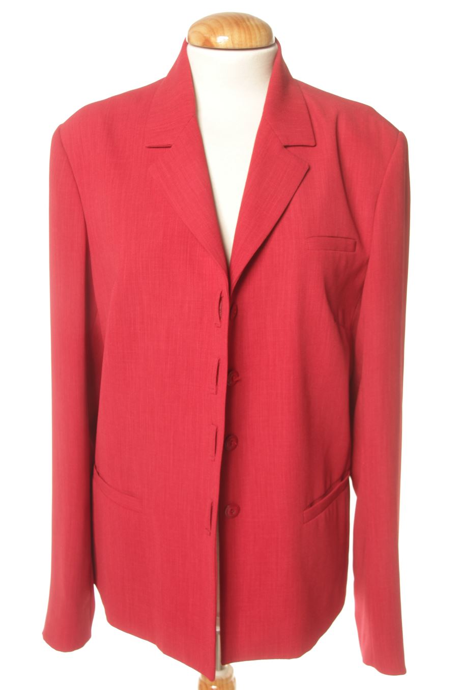 Blazer de Perse Phone de la talla 44, de color rojo