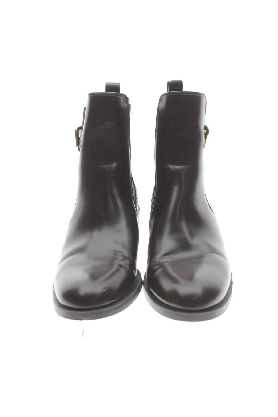 Botines de Zara de la talla 40, de color marrón de