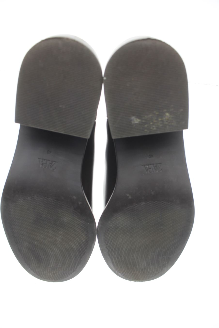 Botines de Zara de la talla 40, de color marrón de