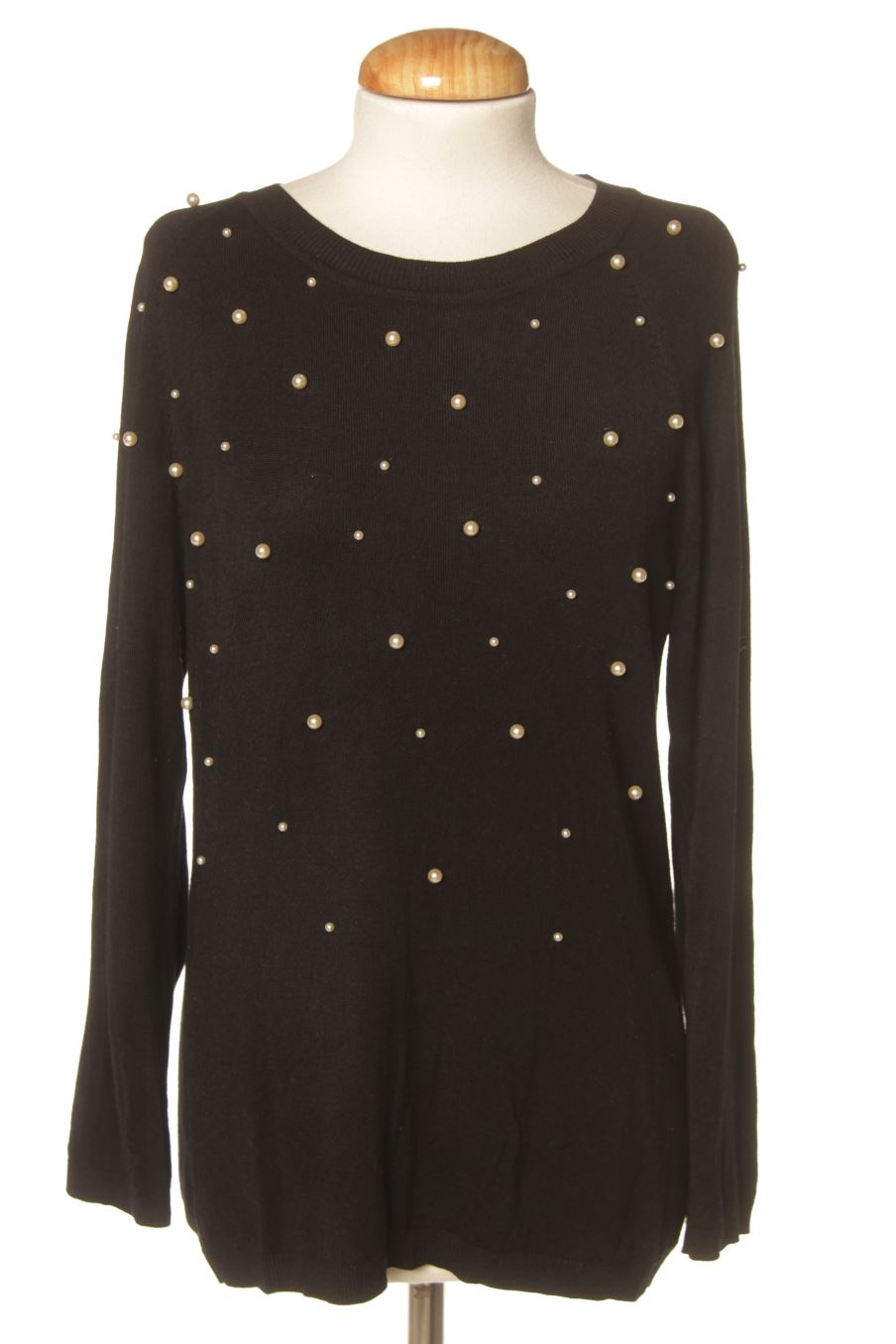 Pull Zara de la taille S, de couleur noir