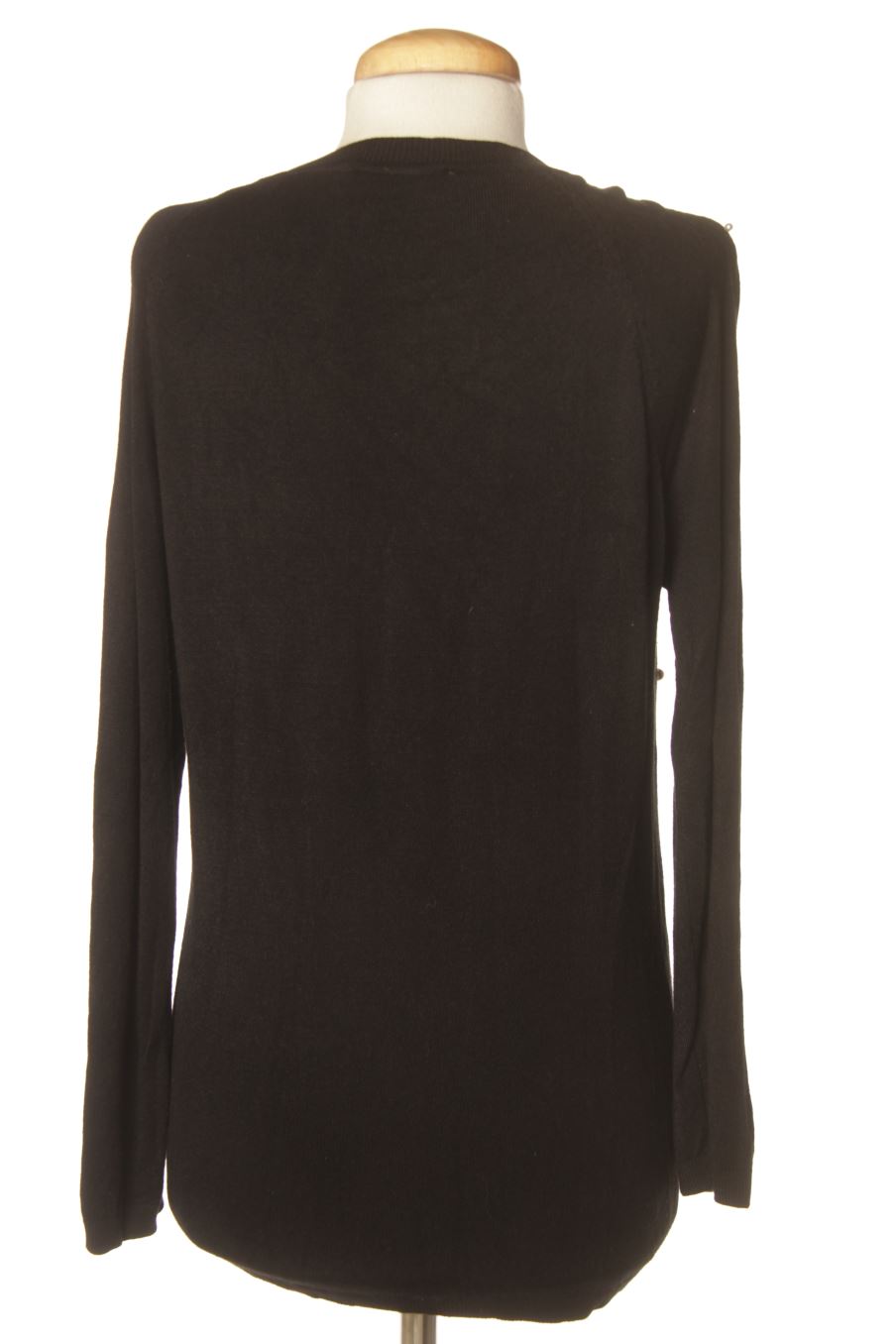 Pull Zara de la taille S, de couleur noir