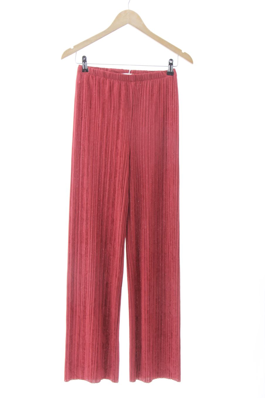 Pantalon Casual Mango de la taille XS, de couleur bordeaux