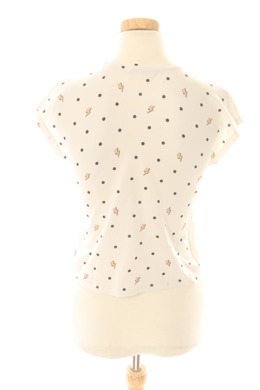 T-shirt Camaieu de la taille XS, de couleur blanc