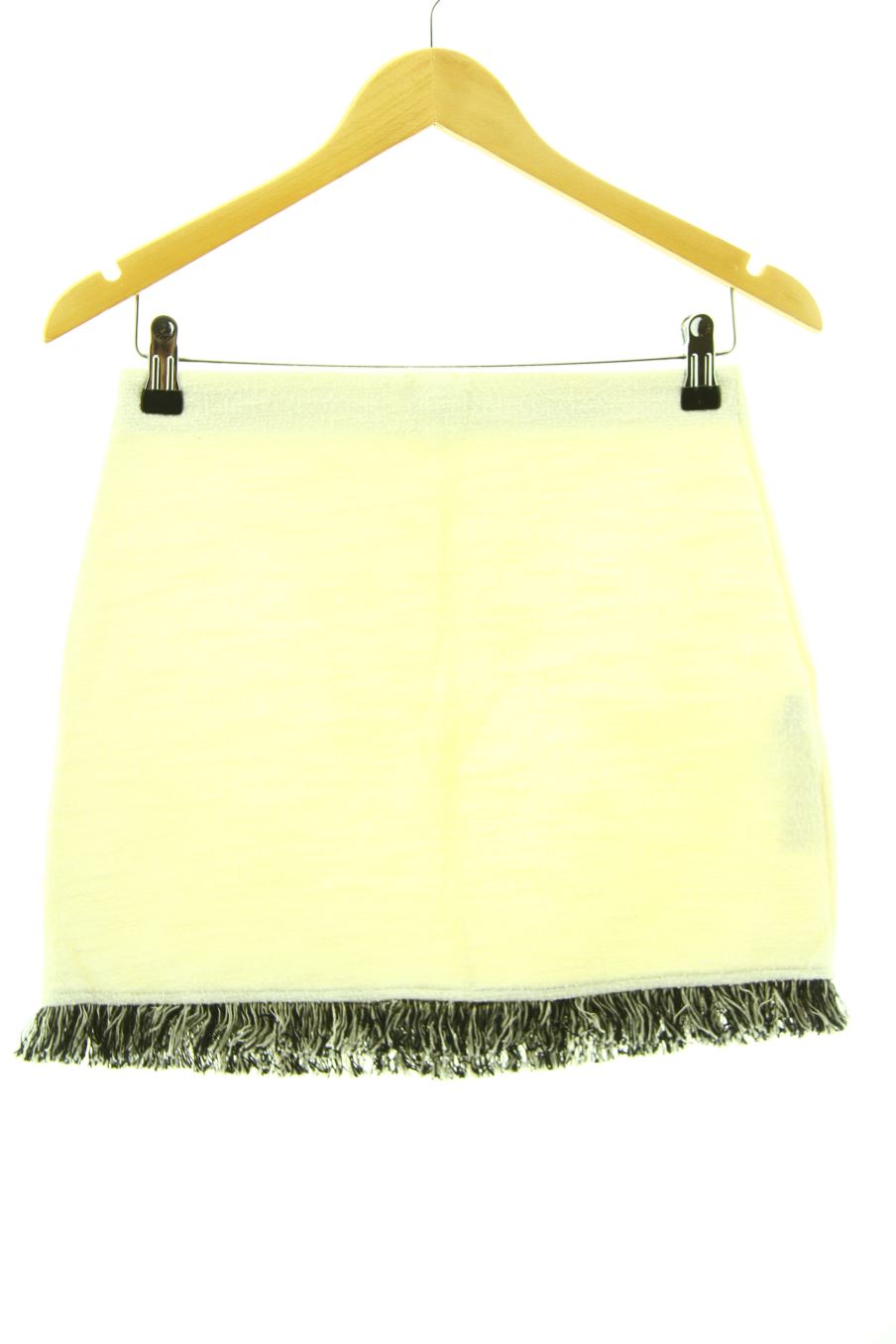 Jupe Trafaluc de la taille S, de couleur blanc