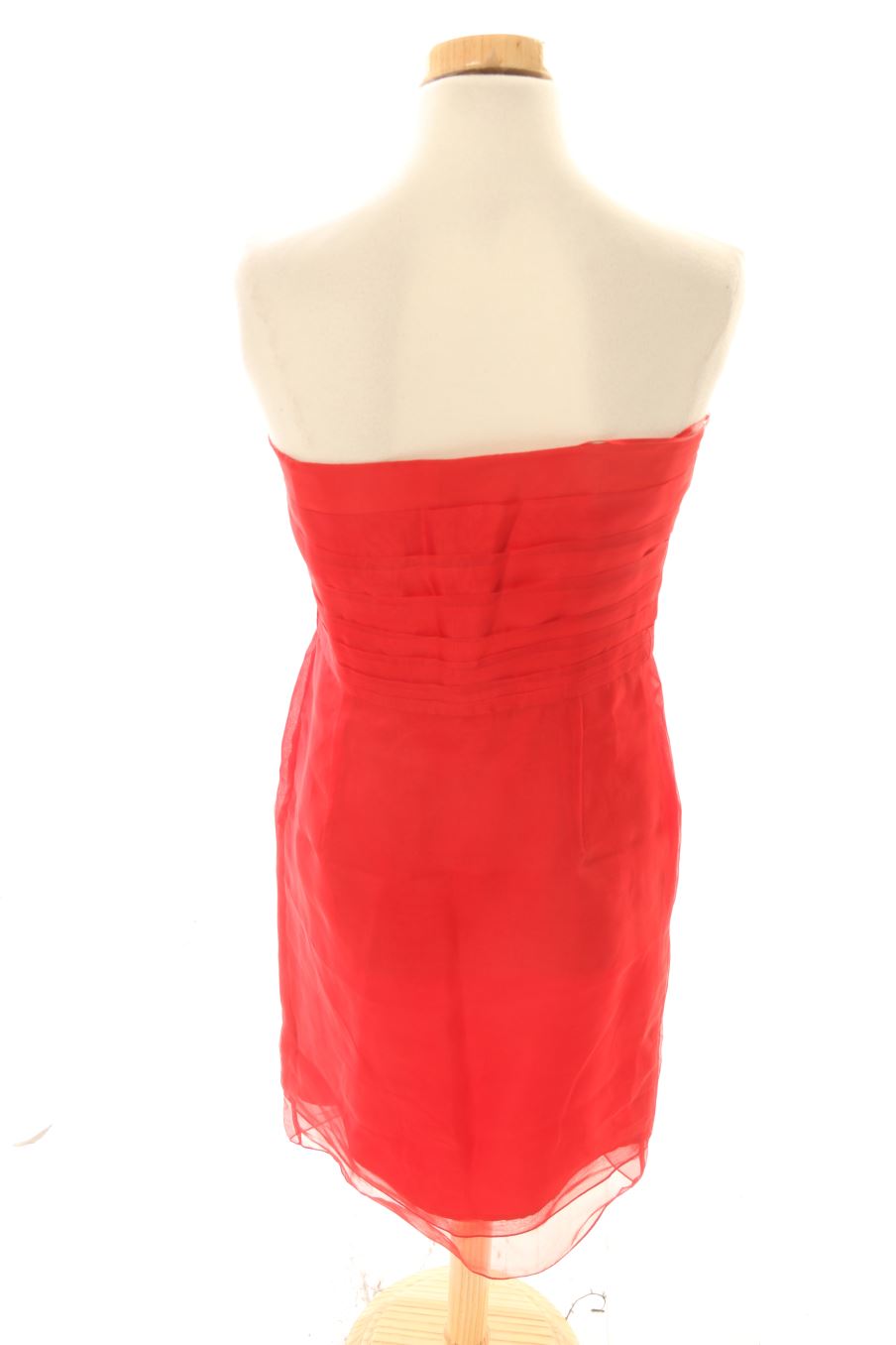 Robe Easy wear de la taille 36, de couleur rouge de soie