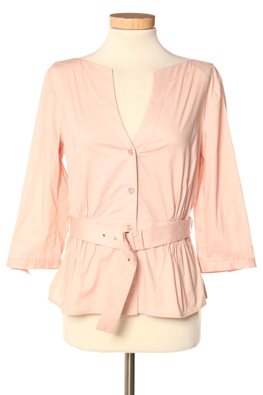 Blouse à manches courtes Adolfo Dominguez de la taille 40, de couleur rose