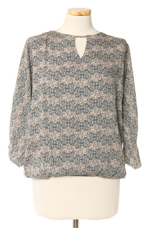Blusa a maniche lunghe