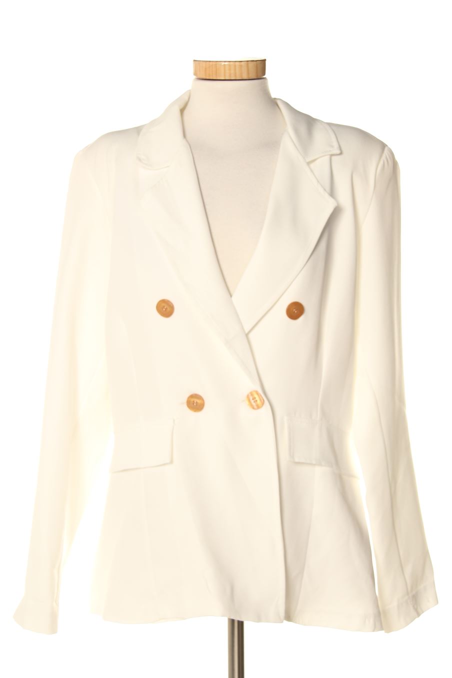 Blazer Valentina de la taille 42, de couleur blanc