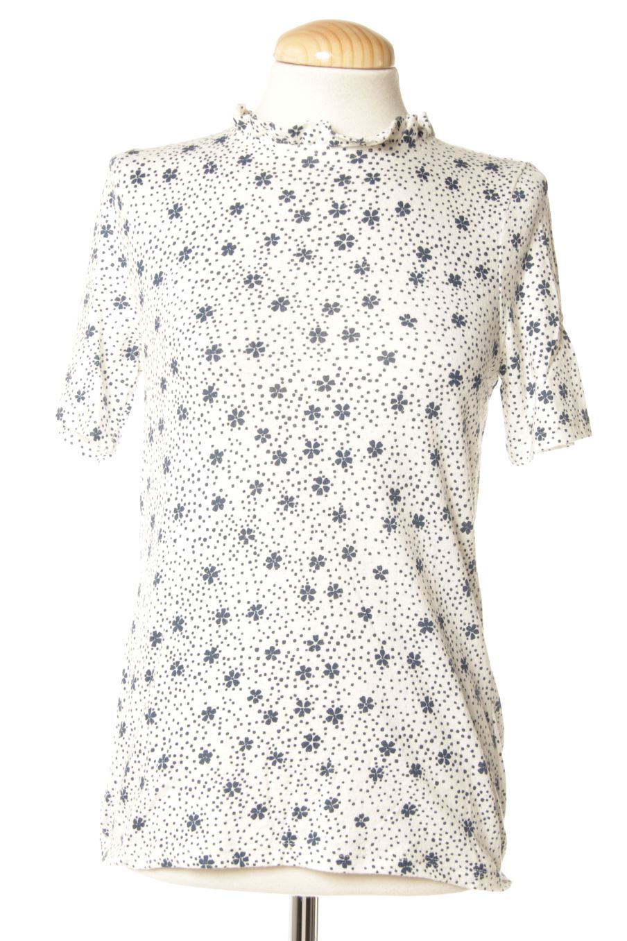 T-Shirt von Grain de Malice Größe XS, Farbe Geblümt, für