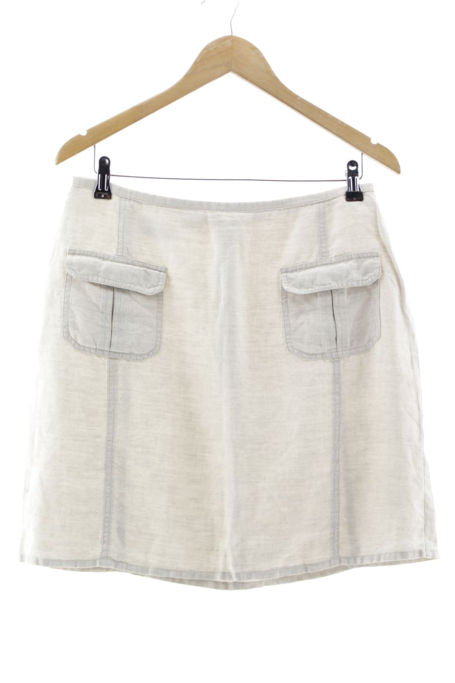 Gonne de Promod de la talla 38, de color beige