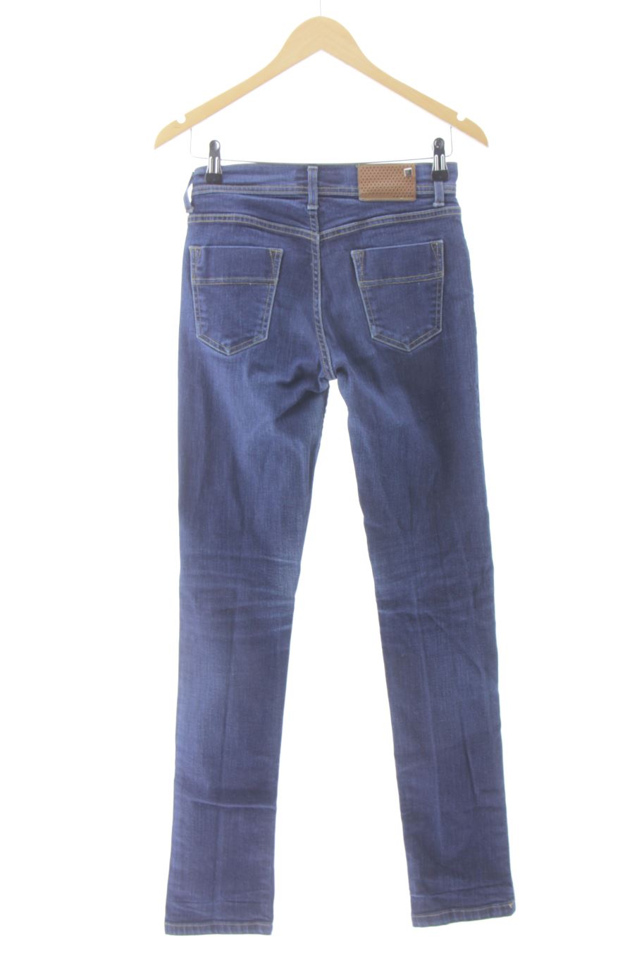 Vaquero de Purificación García de la talla 36, de color azul de ropa vaquera