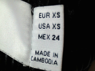 Pantalon Bershka de la taille XS, de couleur noir de synthétique