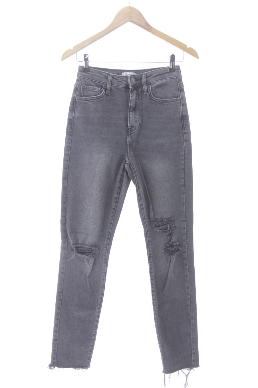 Jeans Forever 21 de la taille 36, de couleur gris de denim