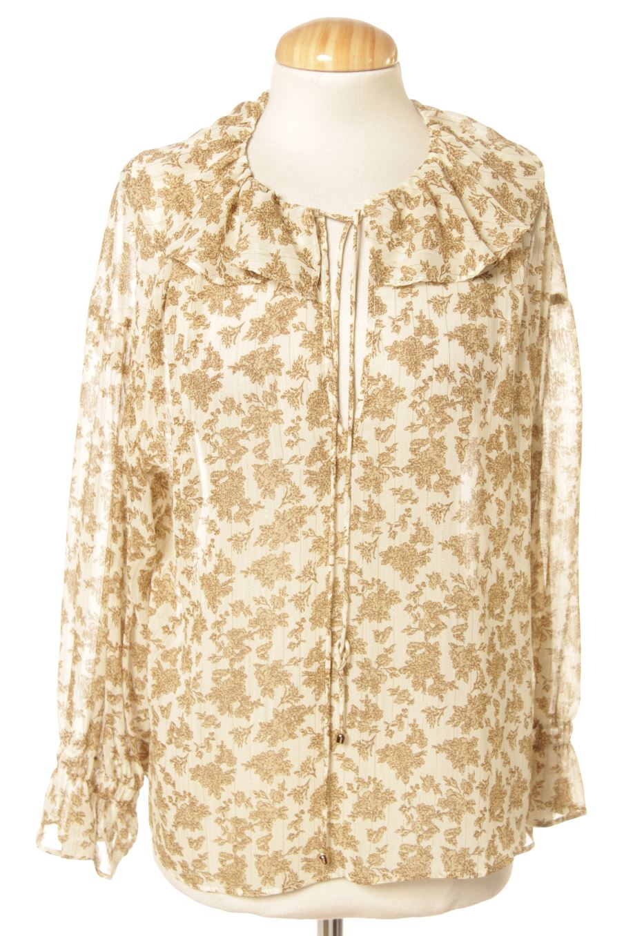 Blusa a maniche lunghe de Zara de la talla XS, de color stampato