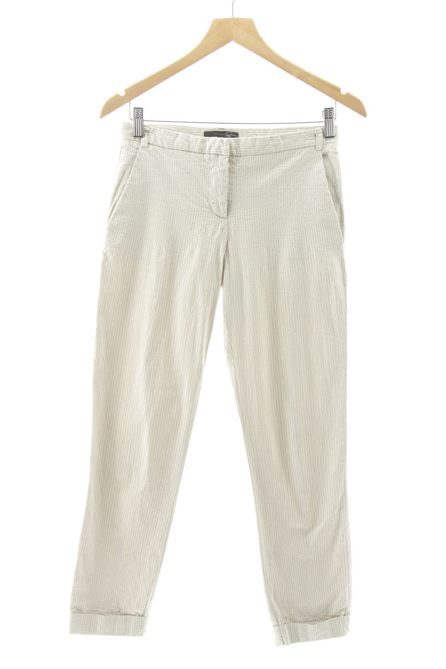 Hose von Mango Größe 36, Farbe Beige, für