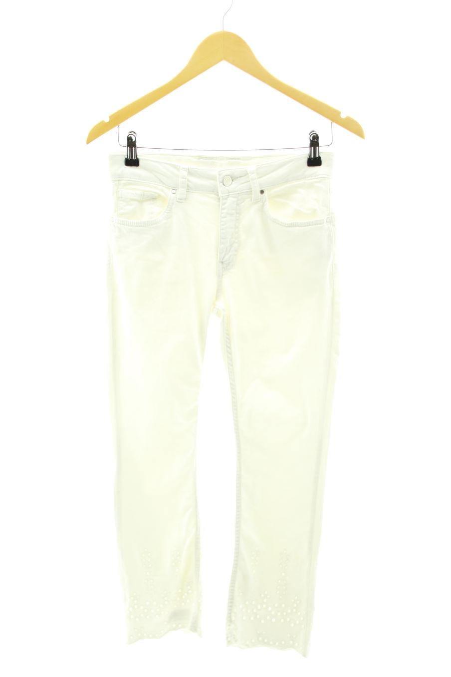 Jeans Kookai de la taille 36, de couleur blanc de denim