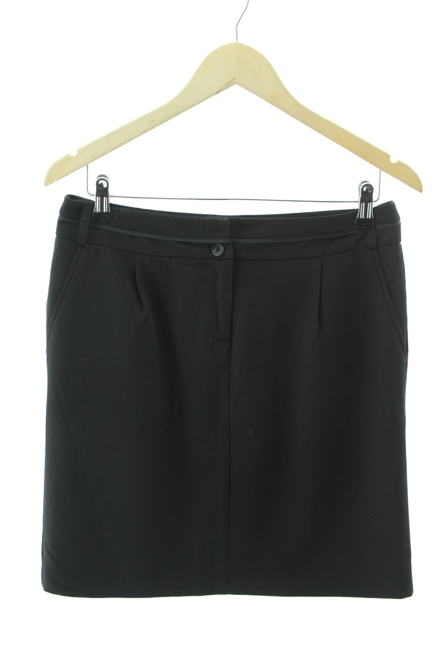 Falda de La redoute de la talla 40, de color negro