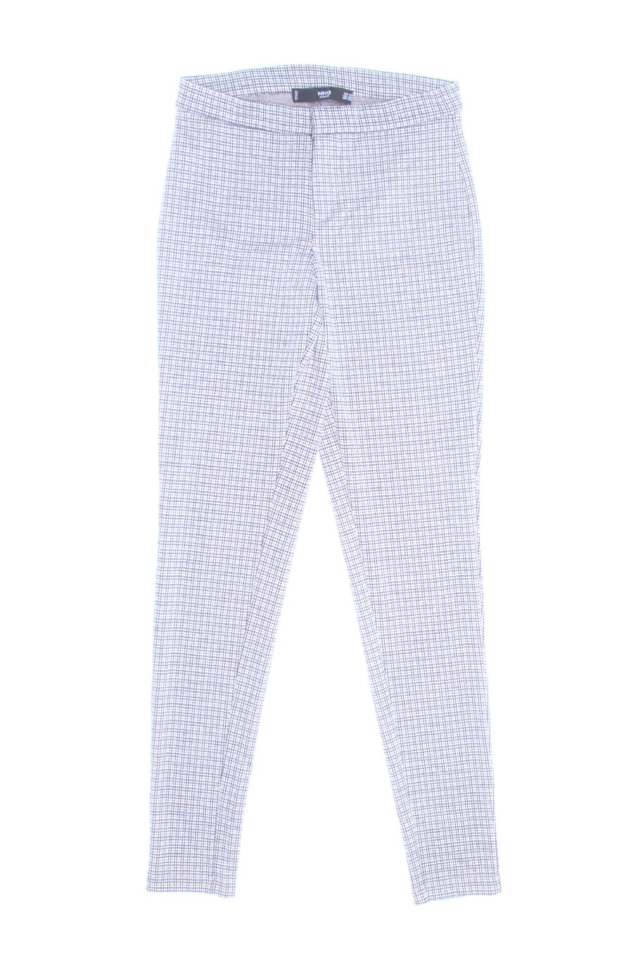 Pantalones de Mango de la talla XS, de color cuadros
