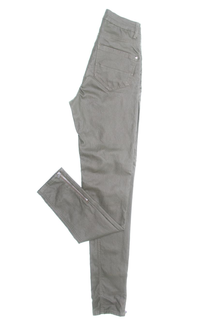 Vaqueros de FREE/QUENT de la talla XS, de color verde de ropa vaquera