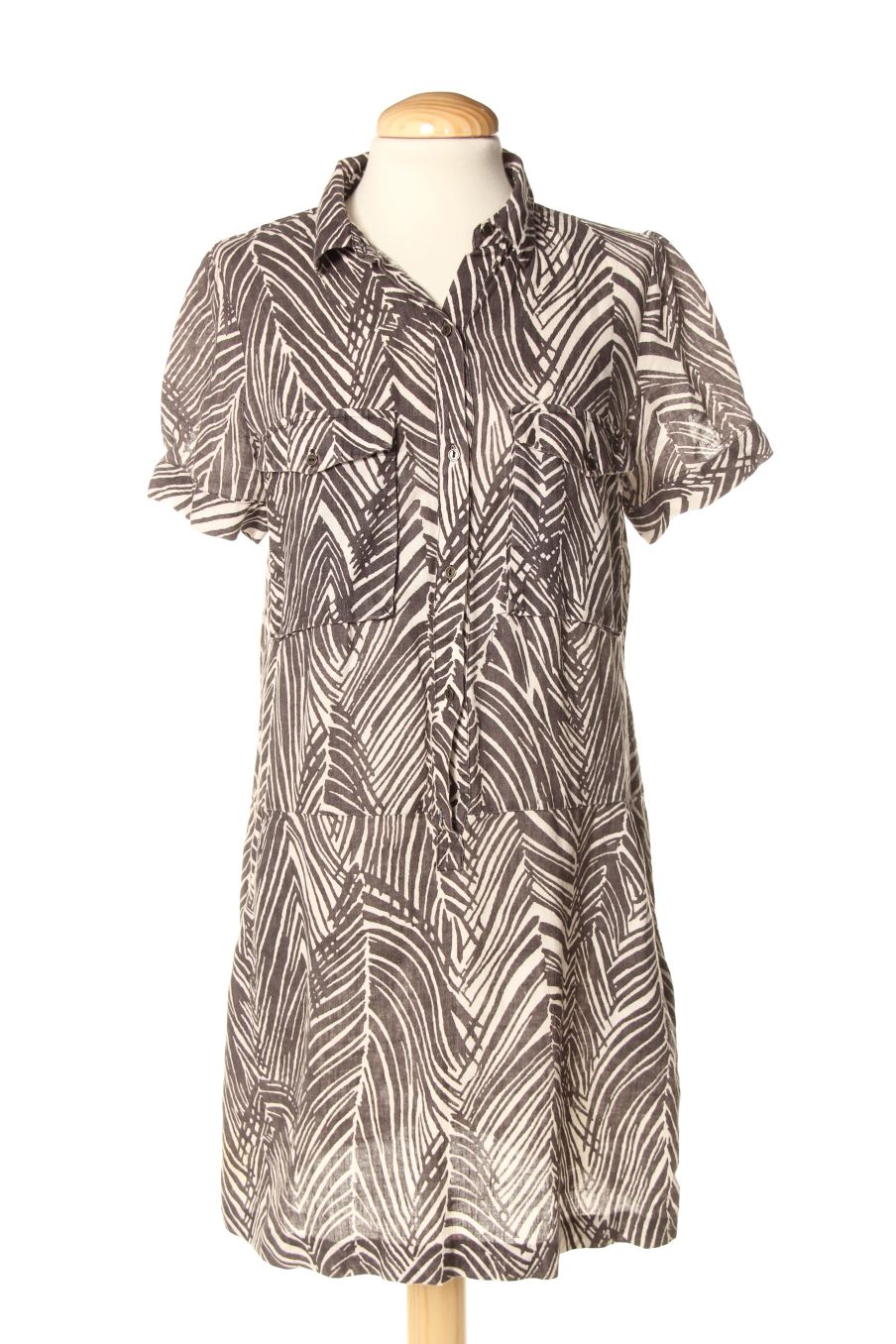Robe casual Zara de la taille M, de couleur animal print