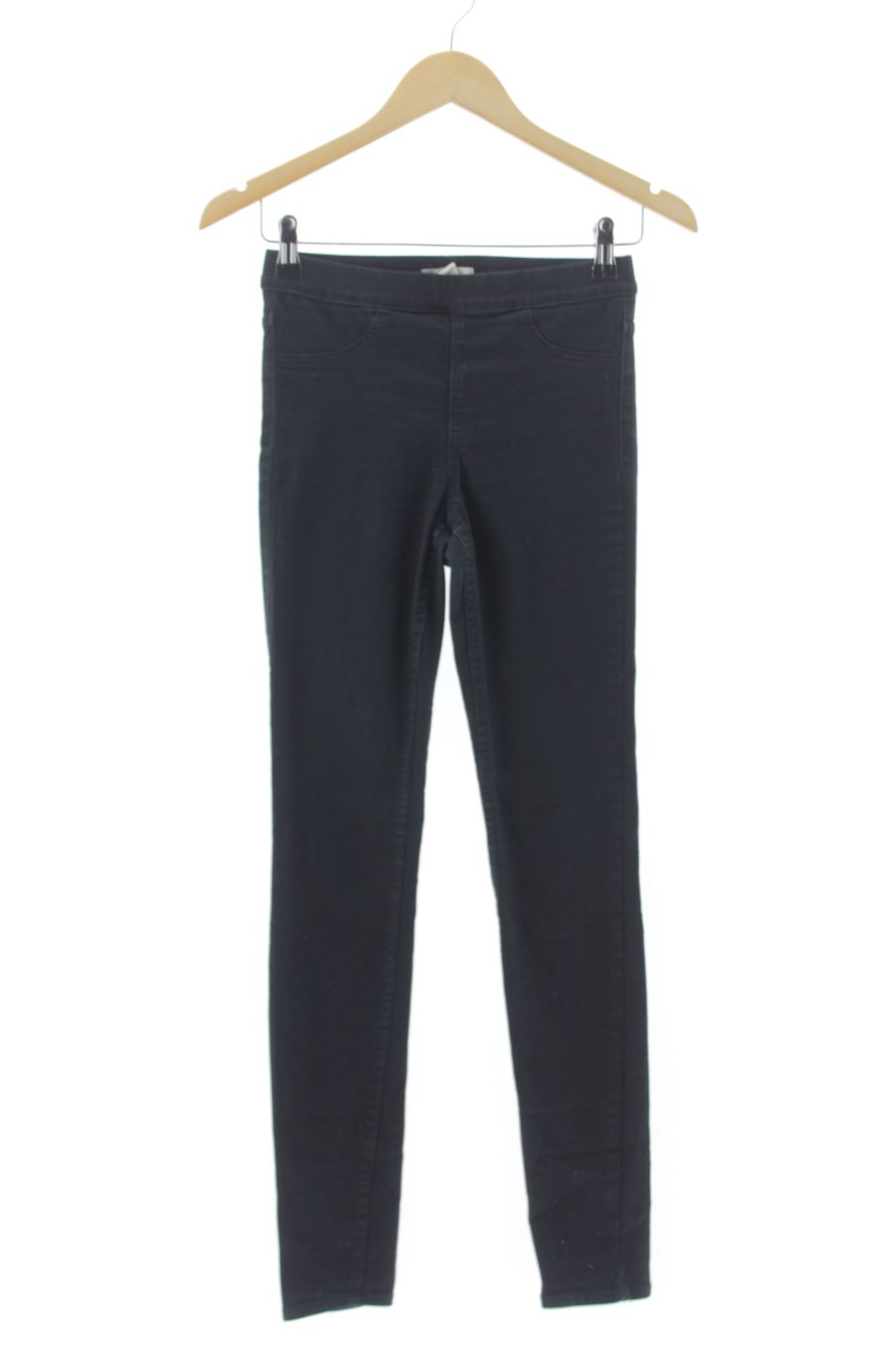 Jeans H&M de la taille 34, de couleur noir de denim