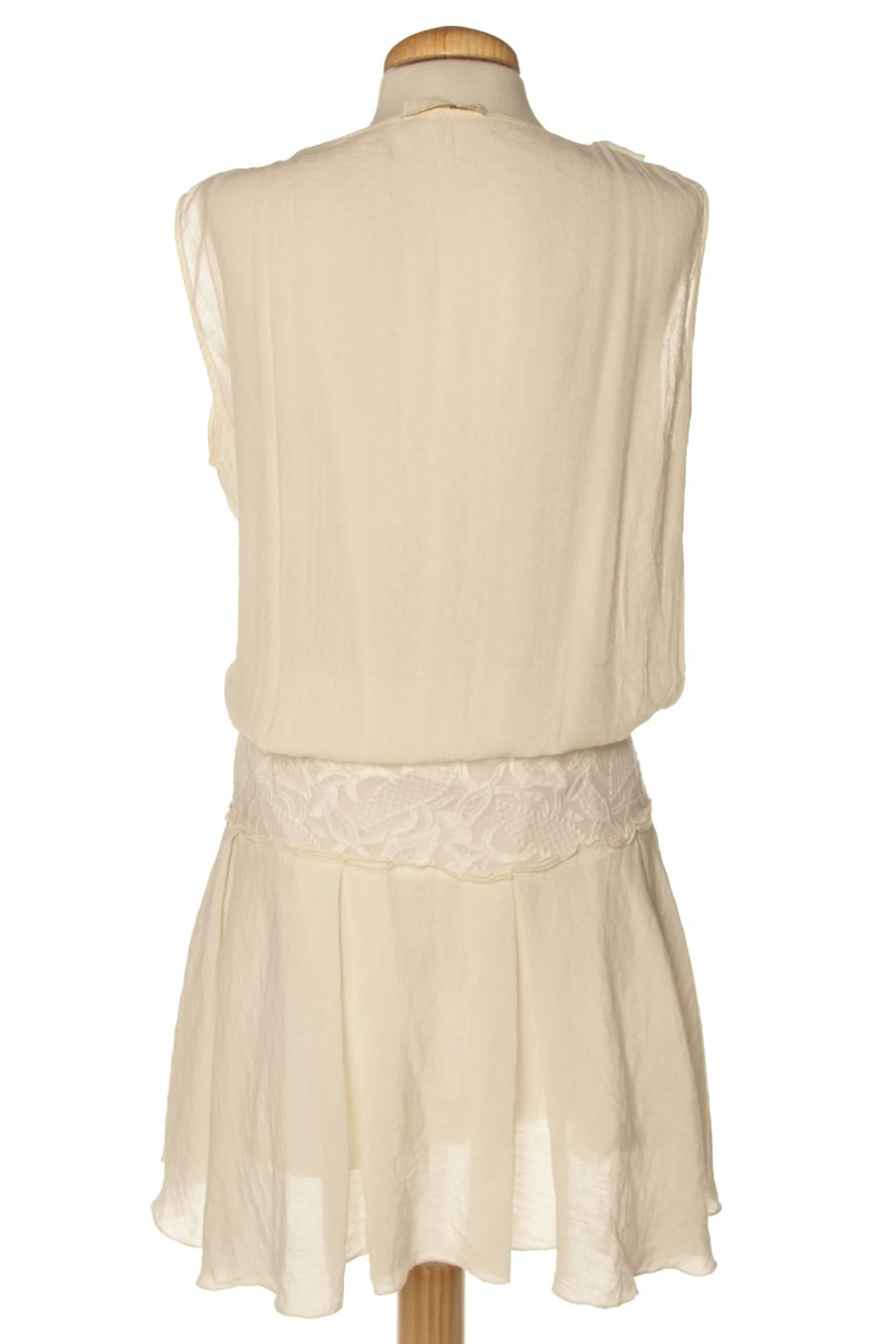 Robe casual Maje de la taille M, de couleur beige