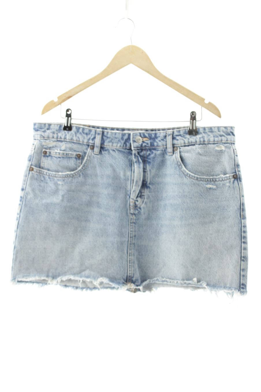 Gonne de Zara de la talla XXL, de color blu