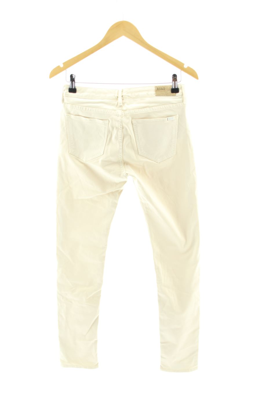 Jeans Reiko de la taille 36, de couleur beige de denim