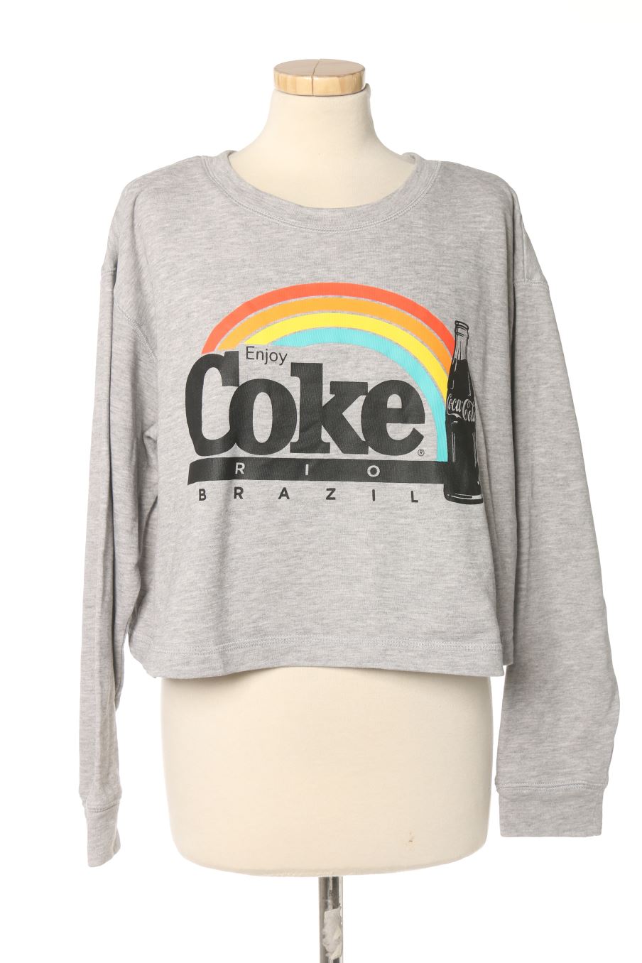 Sweat Jacqueline De Yong de la taille M, de couleur gris