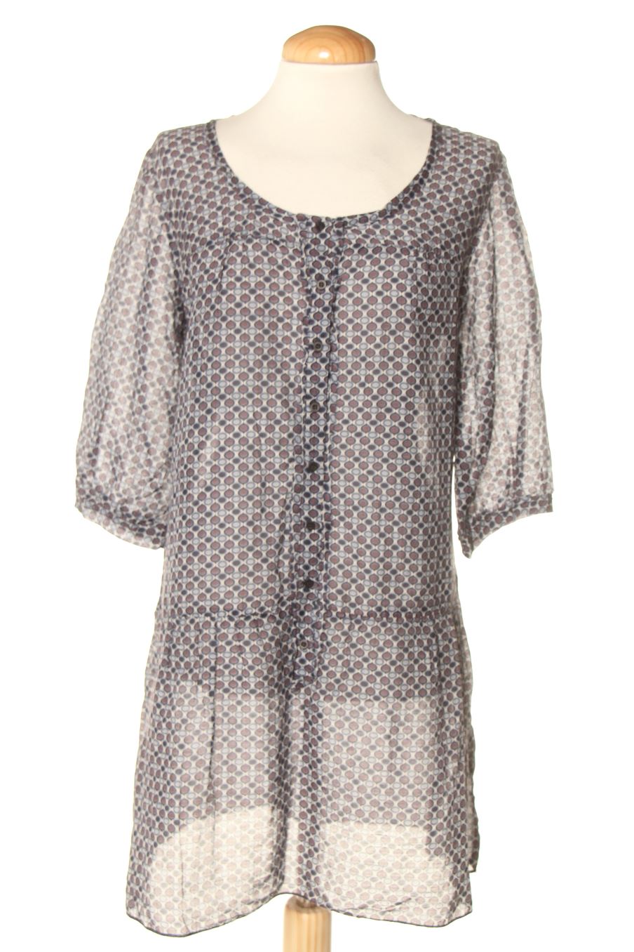 Robe casual EseOese de la taille M, de couleur bleu