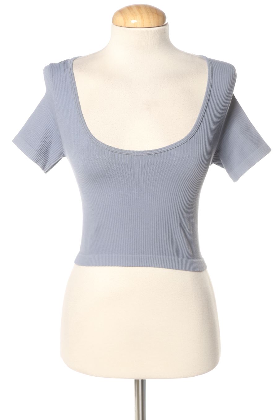 Top Stradivarius de la taille S, de couleur bleu