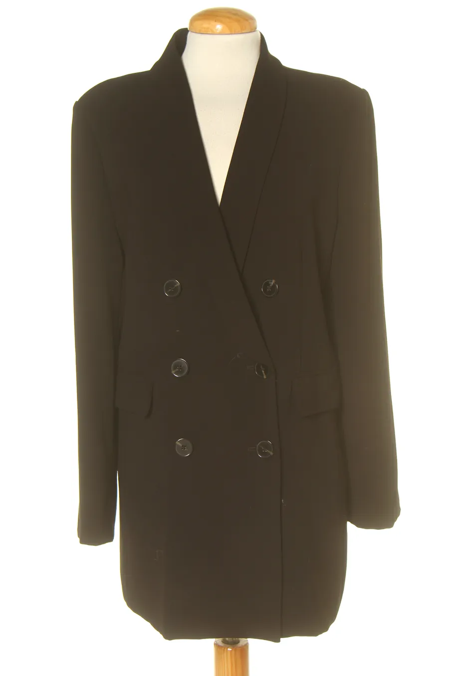 Blazer Zara de la taille L, de couleur noir