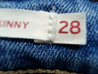 Jeans Levi's de la taille 38, de couleur bleu de denim