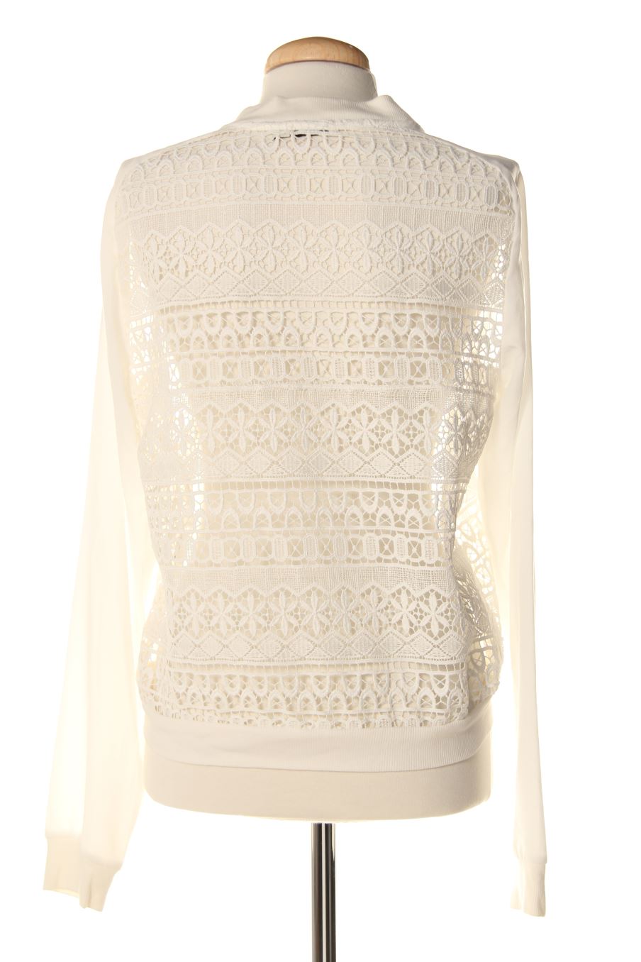 Gilet Stradivarius de la taille M, de couleur blanc