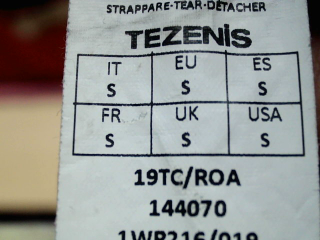 Leggins Tezenis de la taille S, de couleur noir