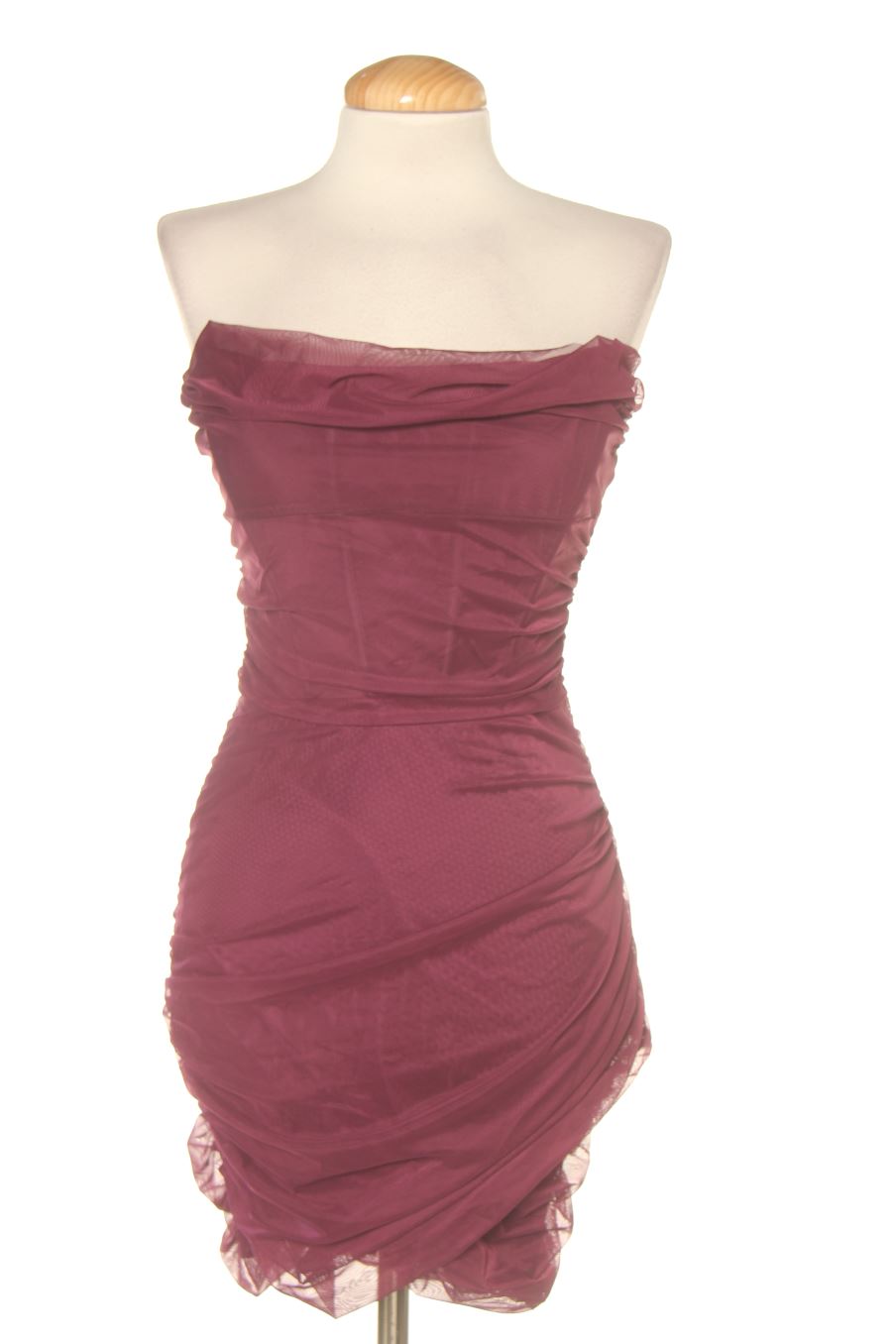 Vestido elegante de oh polly de la talla S, de color morado