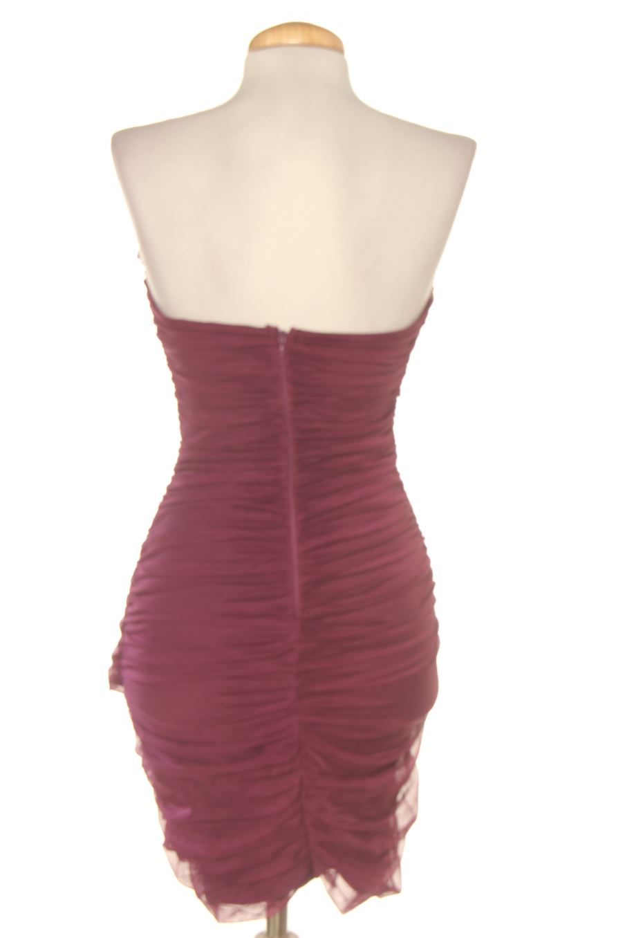 Vestido elegante de oh polly de la talla S, de color morado