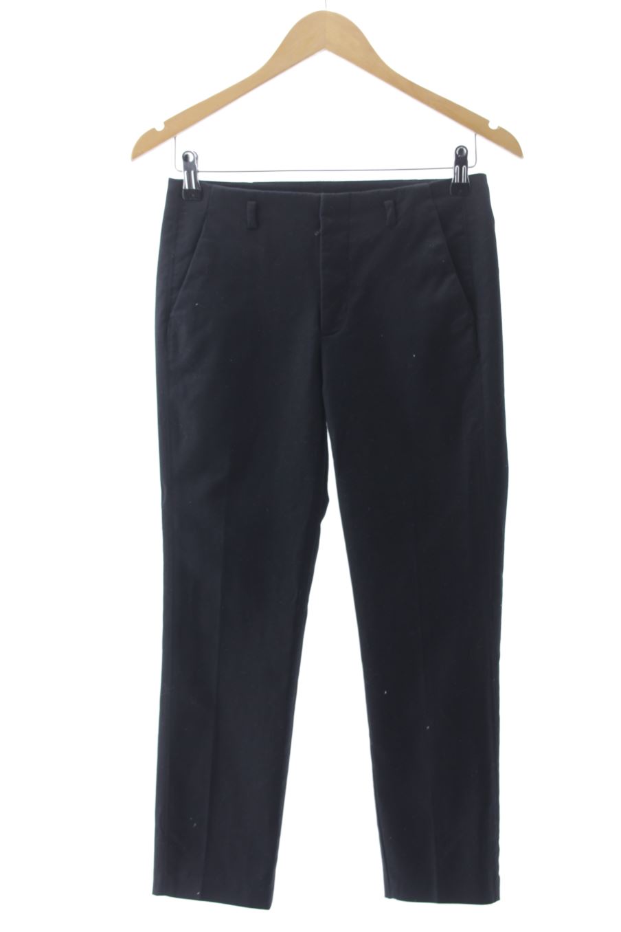 Pantalon Zara de la taille 34, de couleur noir