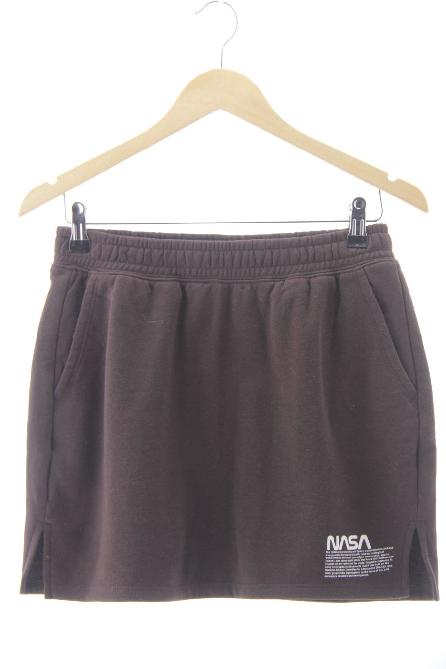 Falda de H&M de la talla S, de color marrón
