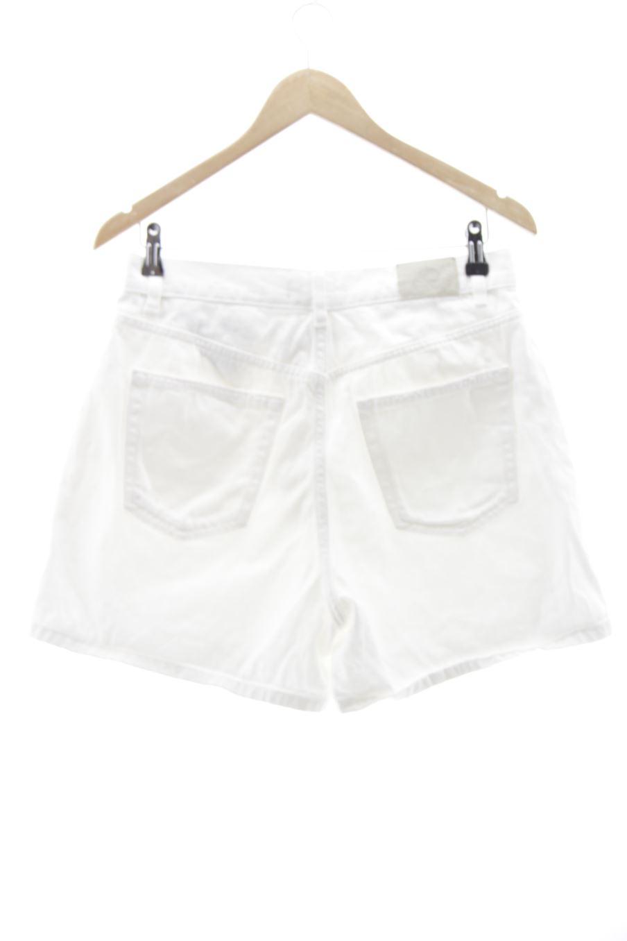 Shorts Pull & Bear de la taille 40, de couleur blanc de denim