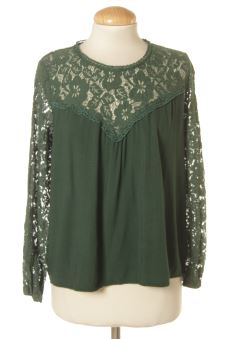 Blouse à manches longues S Majolica