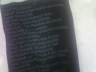 Pantalon H&M de la taille 34, de couleur noir