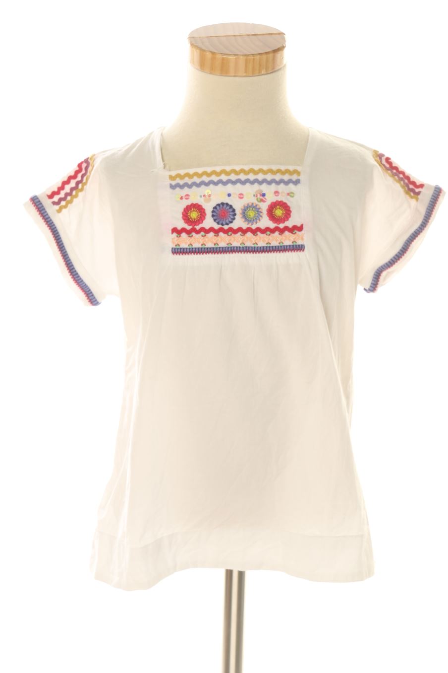 Blouse à manches courtes DPam (Du Pareil au meme) de la taille 4 ans de seconde main