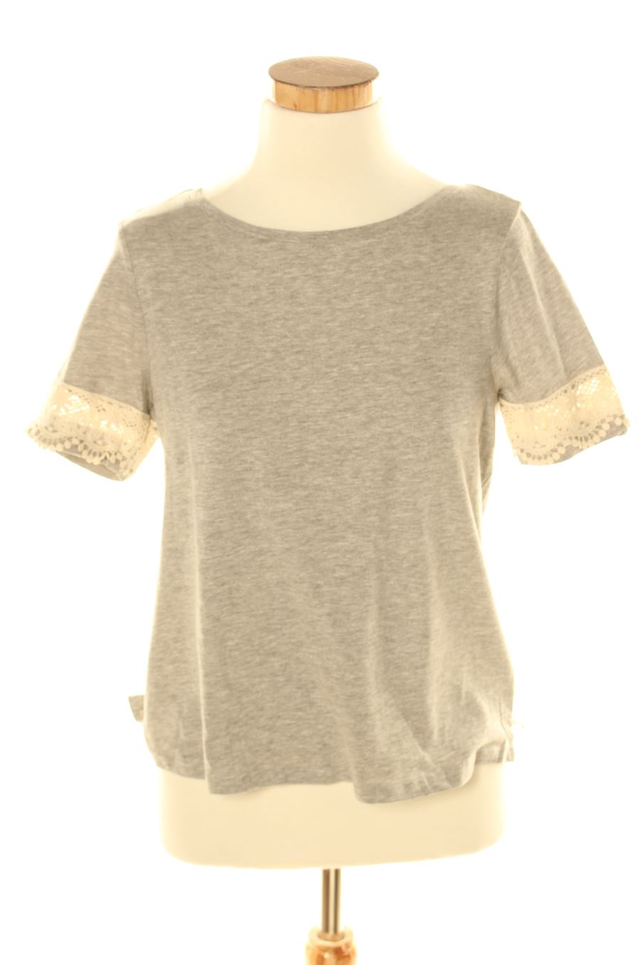 T-shirt Springfield de la taille XS, de couleur gris