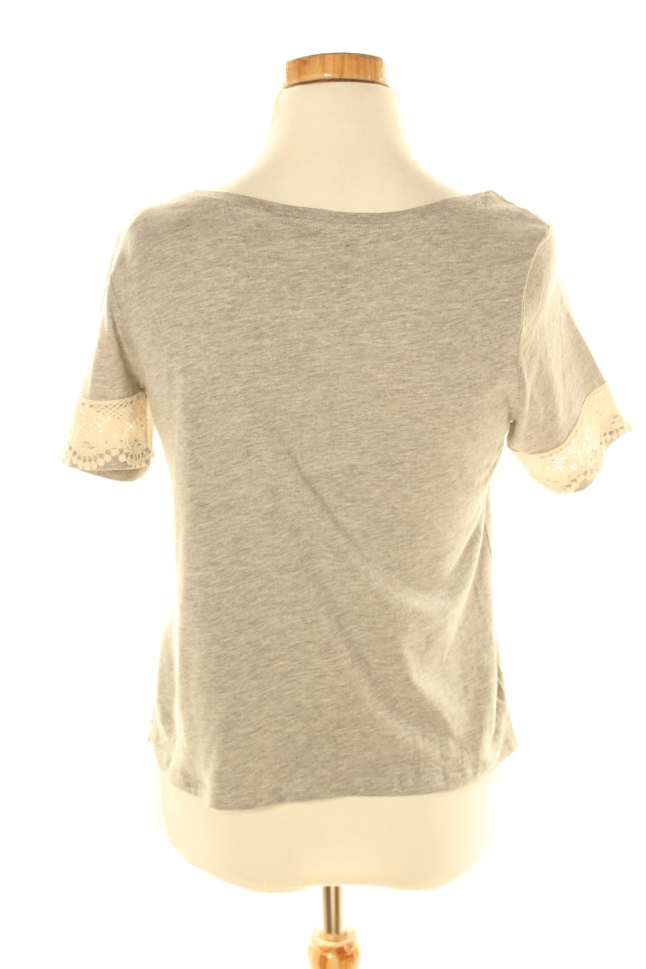 T-shirt Springfield de la taille XS, de couleur gris