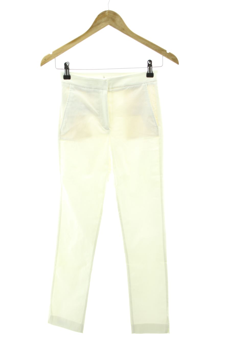 Pantalon Mng de la taille 32, de couleur blanc