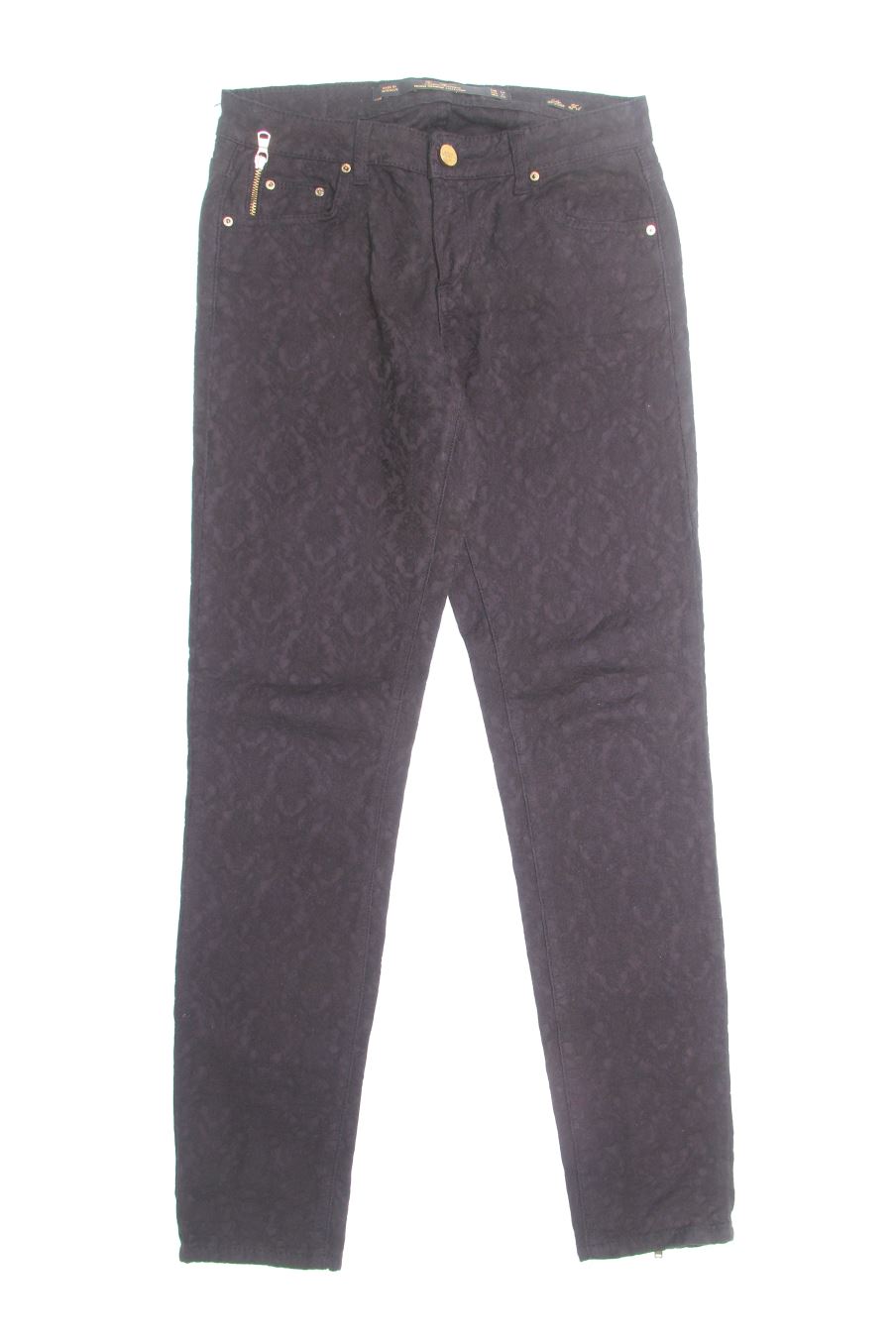 Jeans von Zara Größe 34, Farbe Schwarz, aus Jeanskleidung für