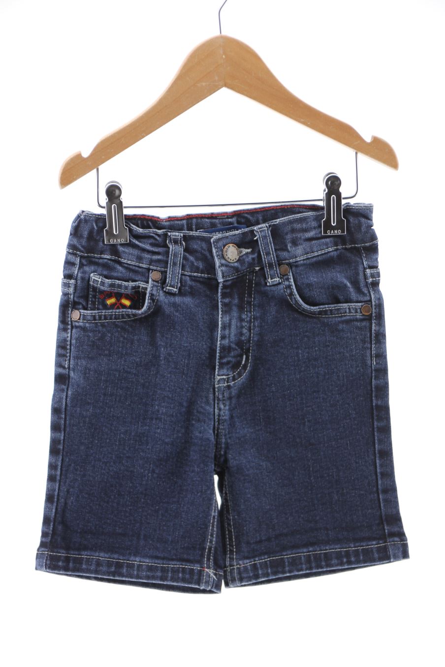 Short en jean Spagnolo de la taille 5 ans de denim de seconde main