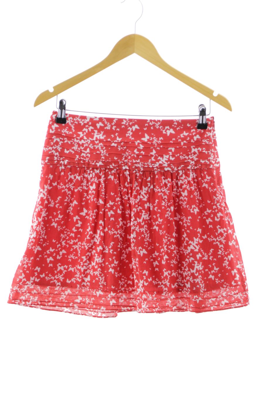 Falda de Camaieu de la talla 34, de color rojo